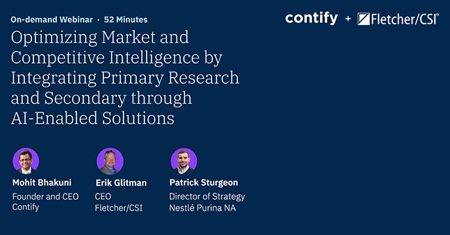 Optimizing Competitive Intelligence By Integrating Primary Research And Secondary Optimizing Competitive Intelligence By Integrating Primary Research And Secondary