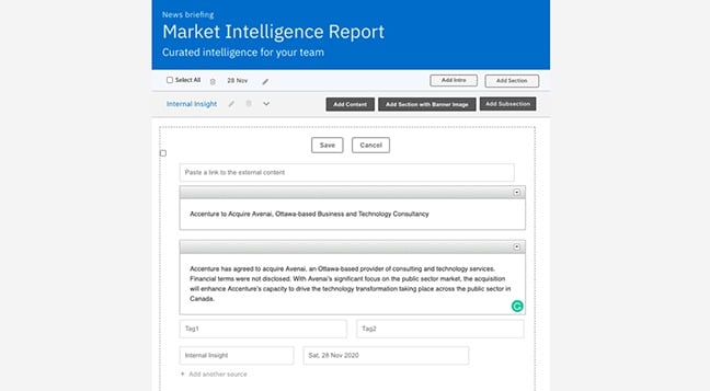Enable Users To Share Internal Insights In The Newsletter Enable Users To Share Internal Insights In The Newsletter