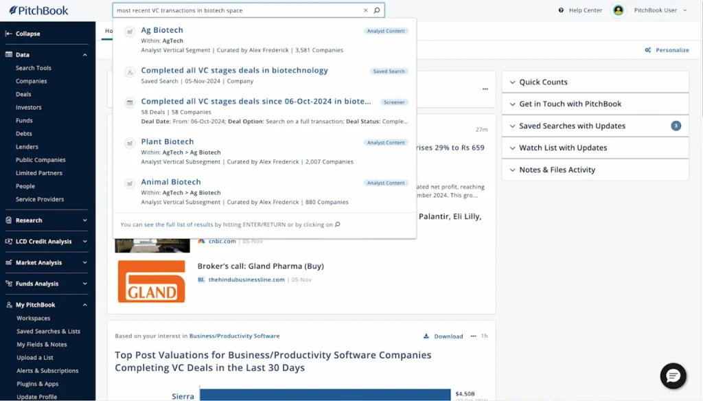 pitchbook-investment-research-intelligence-platform