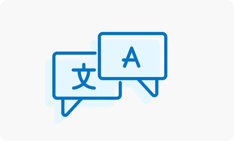 Multilingual competitor coverage